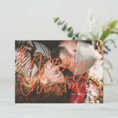 OVERSIZED KERSTKAART (Staand voorkant)