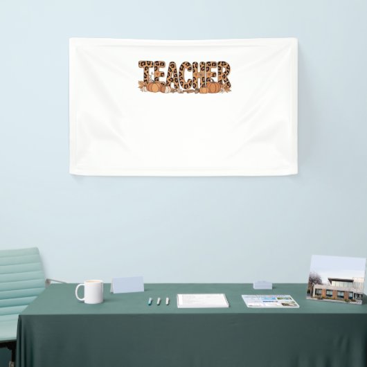 Oversized T-shirt voor leerkrachten Spandoek (Beurs)