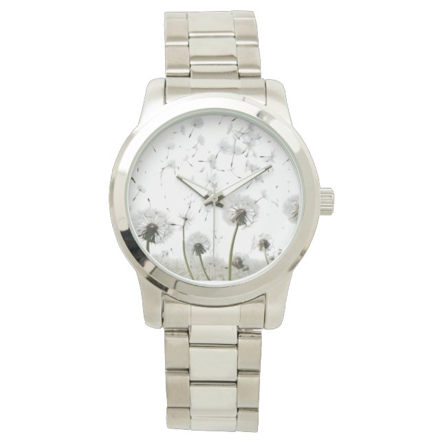 Oversized Zilveren Armband Horloge voor Vrouwen –  (Voorkant)