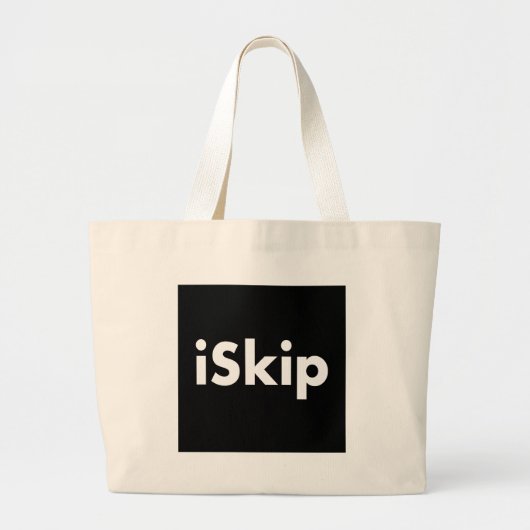 Overslaan Grote Tote Bag (Voorkant)