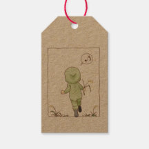 Overslaan met cadeaulabels voor foxtail