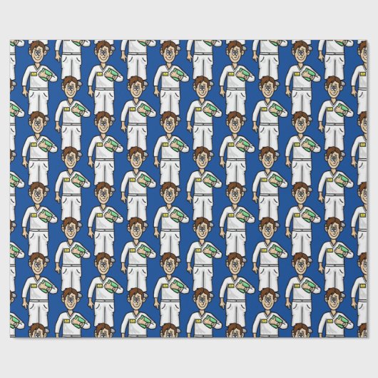 Overslagpapier voor mannelijke zusters cadeaupapier (Vlak)