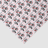 Overspeelde gerecycleerde muziek tissuepapier (Detail)