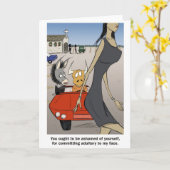 Overspel in je hart. kaart (Gele Bloem)