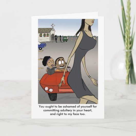 Overspel in je hart kaart (Voorkant)