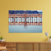 Overspiegeling Canvas Afdruk (Insitu (Woonkamer))