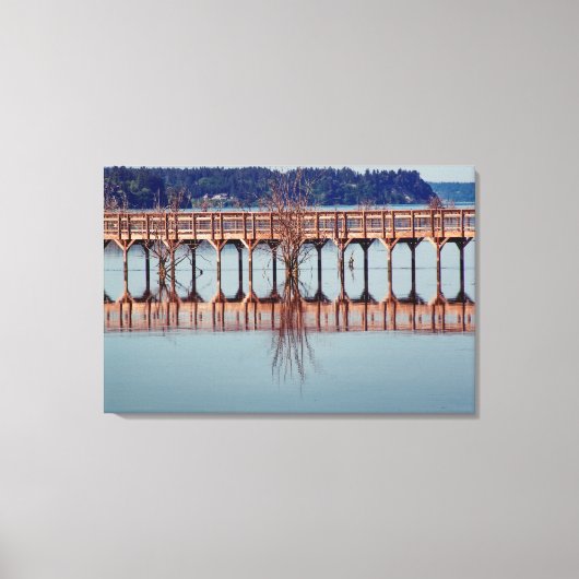 Overspiegeling Canvas Afdruk (Voorkant)