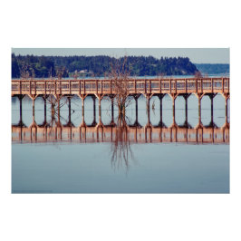 Overspiegeling Foto Afdruk