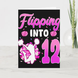 Overstappen naar 12 Cheerleader 12e verjaardag Mei Kaart