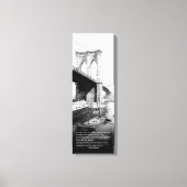 Oversteek Brooklyn Veerboot Walt Whitman Canvas Afdruk (Voorkant)