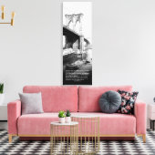 Oversteek Brooklyn Veerboot Walt Whitman Canvas Afdruk (Insitu (Woonkamer))