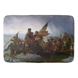 Oversteek Delaware 1776: Generaal George Washingto Badmat