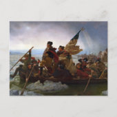 Oversteek Delaware 1776: Generaal George Washingto Briefkaart (Voorkant)