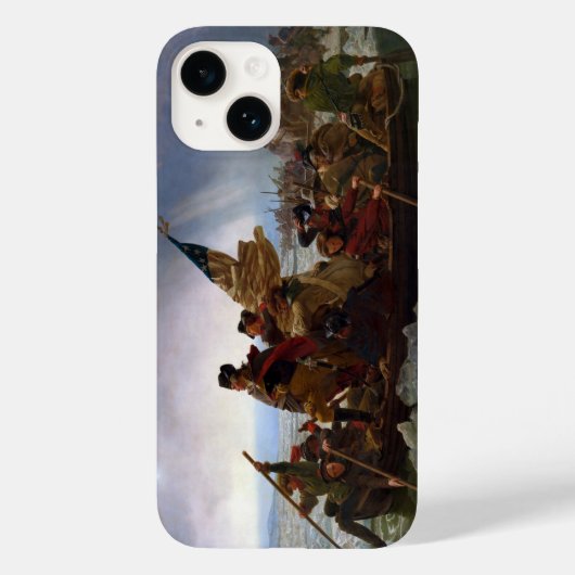 Oversteek Delaware 1776: Generaal George Washingto Case-Mate iPhone Case (Achterkant)