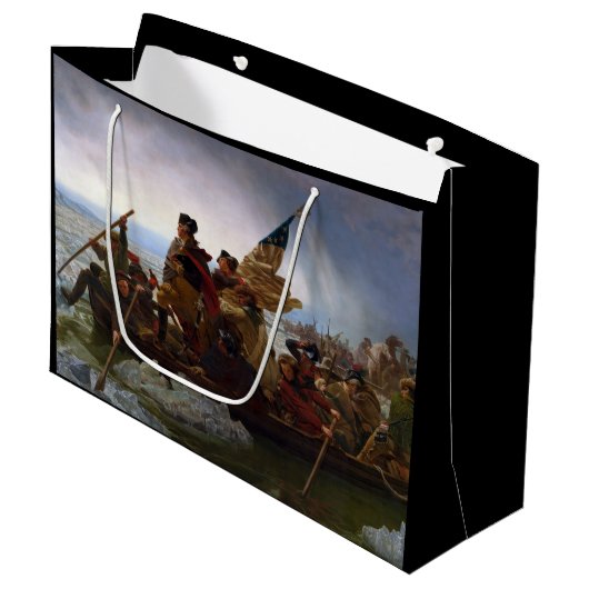 Oversteek Delaware 1776: Generaal George Washingto Groot Cadeauzakje (Voorkant Gekanteld)