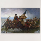 Oversteek Delaware 1776: Generaal George Washingto Legpuzzel (Horizontaal)