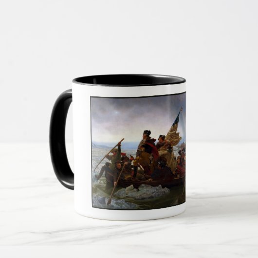 Oversteek Delaware 1776: Generaal George Washingto Mok (Voorkant links)