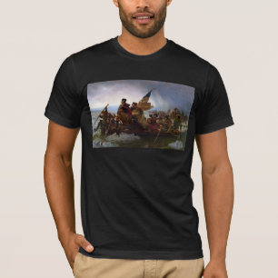 Oversteek Delaware 1776: Generaal George Washingto T-shirt