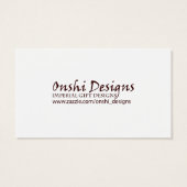 Oversteek Delaware 1776: Generaal George Washingto Visitekaartje (Achterkant)