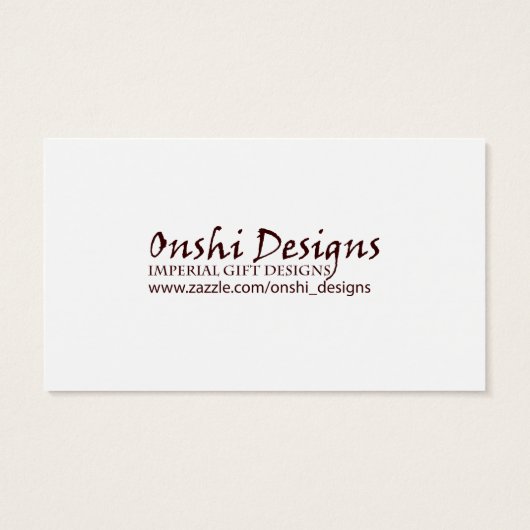 Oversteek Delaware 1776: Generaal George Washingto Visitekaartje (Achterkant)