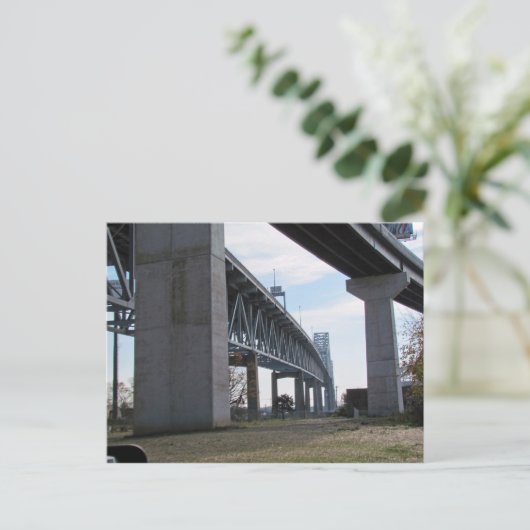 Oversteken Briefkaart (Staand voorkant)