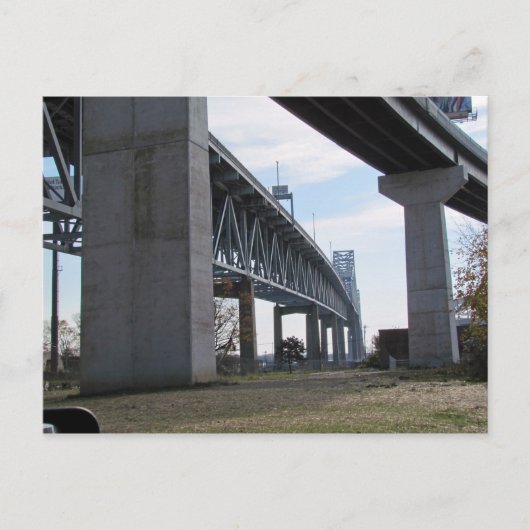 Oversteken Briefkaart (Voorkant)