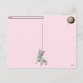 Oversteken van het Close Up Briefkaart van George  (Achterkant)