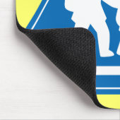 Overstekende schoolkinderen >> Japans verkeersbord Muismat (Hoek)