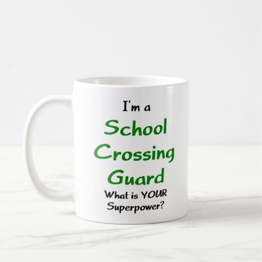 overstekersbegeleider school koffiemok (Links)