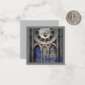 overstijgen notitiekaartje (Voorkant / Achterkant in situ)