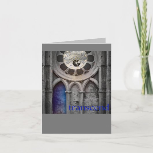 overstijgen notitiekaartje (Voorkant)