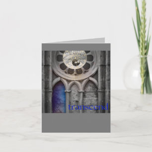 overstijgen notitiekaartje