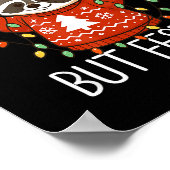 Overstimulated But Festive Christmas Racoon Men Wo Poster (Hoek)