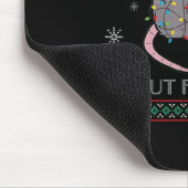 Overstimulated But Festive Ossum Ugly Sweater Chri Muismat (Hoek)