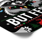 Overstimulated But Festive Ssum Christmas Pajamas  Poster (Hoek)