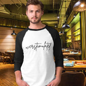 Overstimulated Mental Health Raglan T-shirt