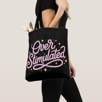 Overstimulatie Angst Introvert Gepersonaliseerde N Tote Bag