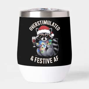 Overstimulatie & Feestelijke AF Wasbeer Espresso L