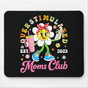 Overstimulatie moeders club est 2023 retro madelie muismat