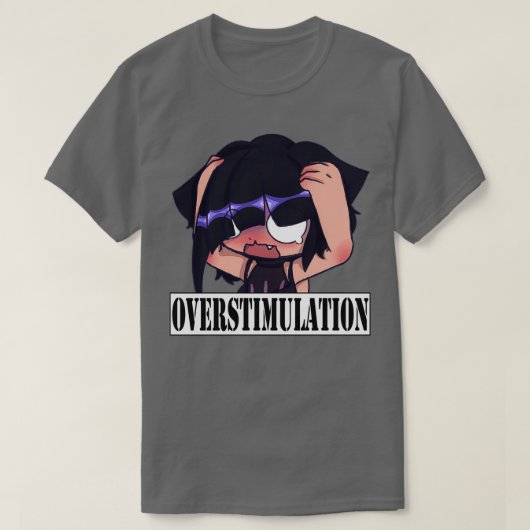 Overstimulatie T-shirt (Design voorkant)