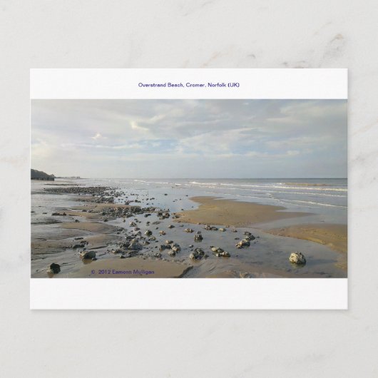 Overstrand Beach, Cromer, Norfolk (UK) Briefkaart (Voorkant)