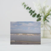 Overstrand Beach, Cromer, Norfolk, Verenigd Konink Briefkaart (Staand voorkant)