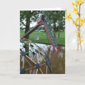 Overstromde speelplaats kaart (Gele Bloem)