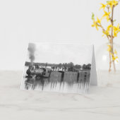 Overstromde trein, 1904 kaart (Gele Bloem)