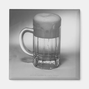 Overstromend bier glas magneet