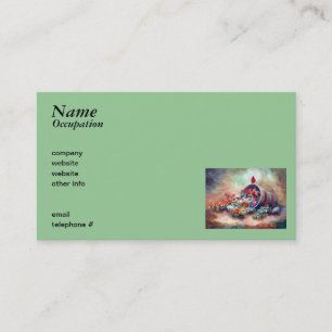 Overstromend kardinaal Visitekaartje