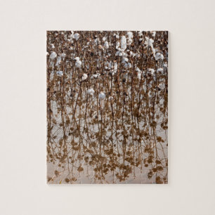 Overstromend katoengossypium legpuzzel