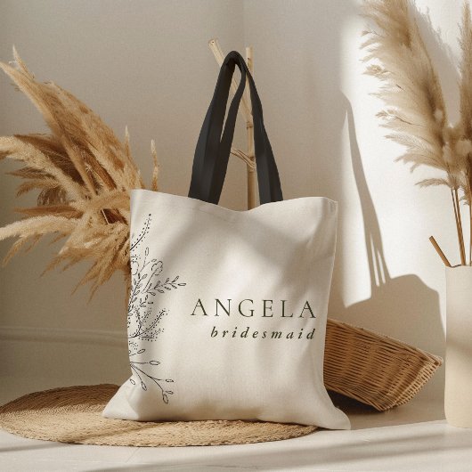 Overstromende Bouquet Bridesmaid Tote Bag