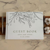 Overstromende Bouquet Wedding Gastenboek