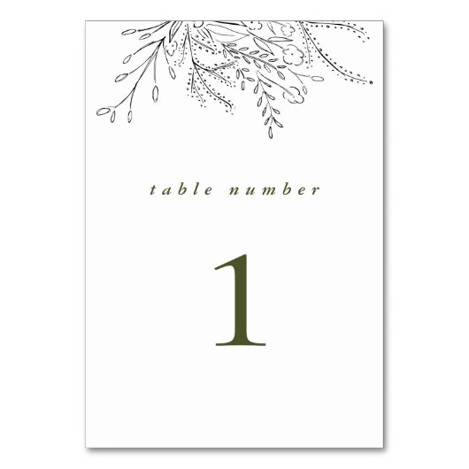 Overstromende Bouquet Wedding Kaart (Voorkant)